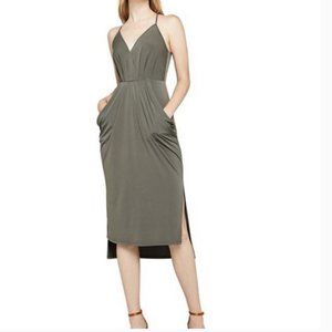 NWT BCBGeneration Faux Wrap Midi Dress